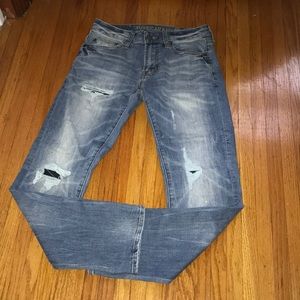 American Eagle slim/skinny ripped jeans